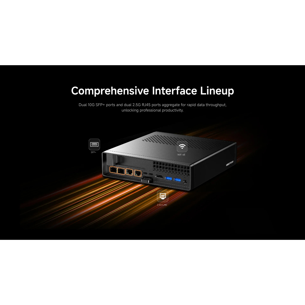 MINISFORUM MS-A2-9955 AMD Ryzen™ 9 9955HX + 32GB+1TB + Pre-install Window11 Mini PC