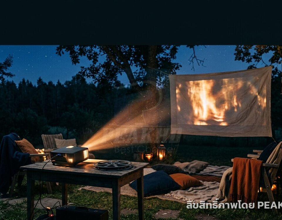 ดูหนังกลางแจ้งด้วยโปรเจคเตอร์ ทำได้จริงแค่ไหน และต้องเตรียมตัวอย่างไร
