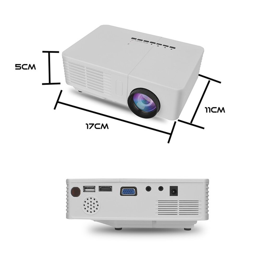 🔥รุ่นเริ่มต้น!ประหยัด OWLENZ SD20 Mini Projector โปรเจคเตอร์(ดีกว่า YG300 UC28 SD30)ขนาดเล็กเพื่อพกพา +ประกัน3