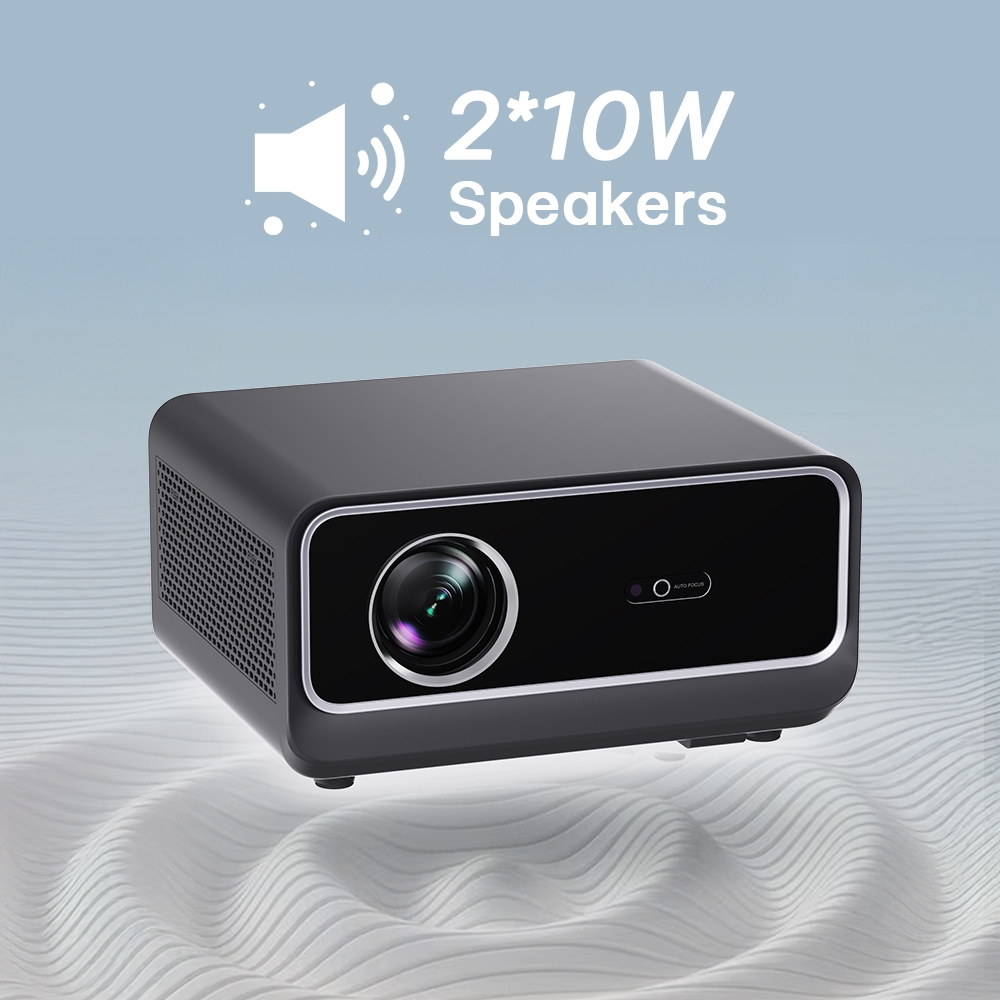OWLENZ x CLOUD-D SD1200 ใหม่2025 โปรเจคเตอร์ 1600 ANSI Lumens ระบบ Android 13.0 Auto Focus+Keystone