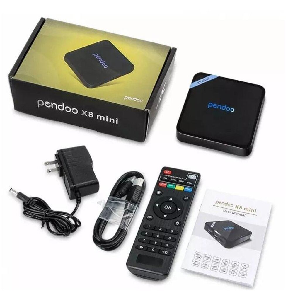 PENDOO X8 Mini Chipset S905W Android 7.0 Ram2GB/16GB เสถียร เล่นเว็บ Youtube กล่อง Android box ปี 2020 มีใบอนุ