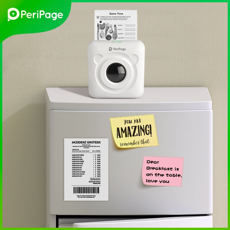 Peripage C6 Portable เครื่องปริ้นพกพาไร้สาย