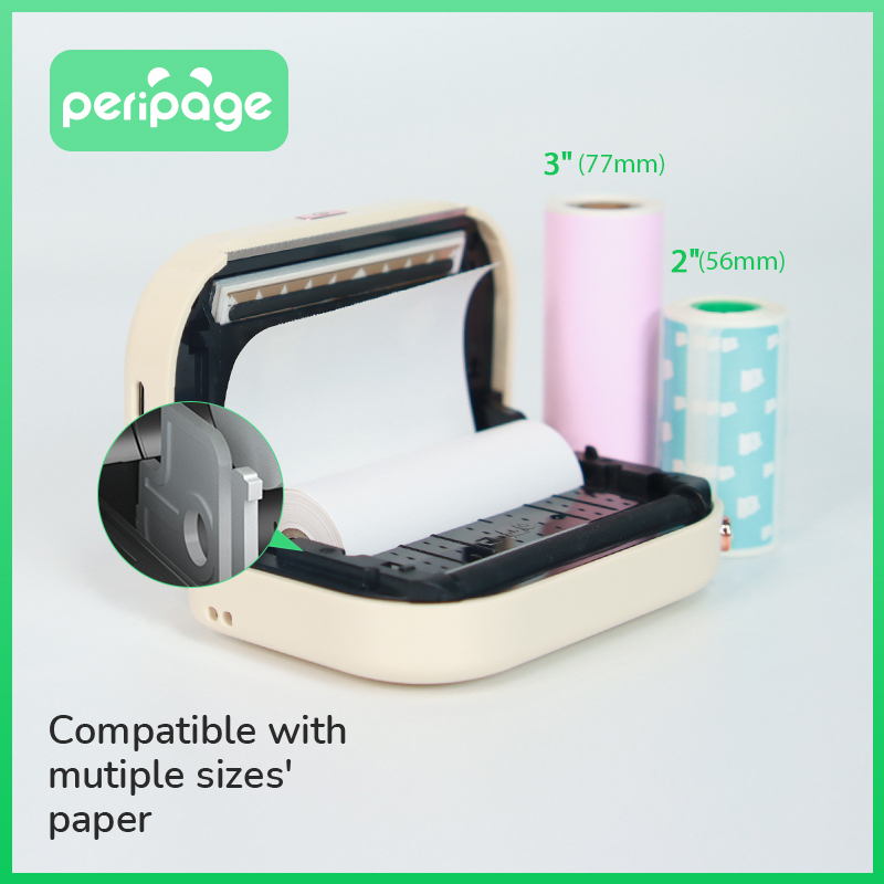 Peripage Mini Printer A3X เครื่องปริ้นพกพาไร้สาย