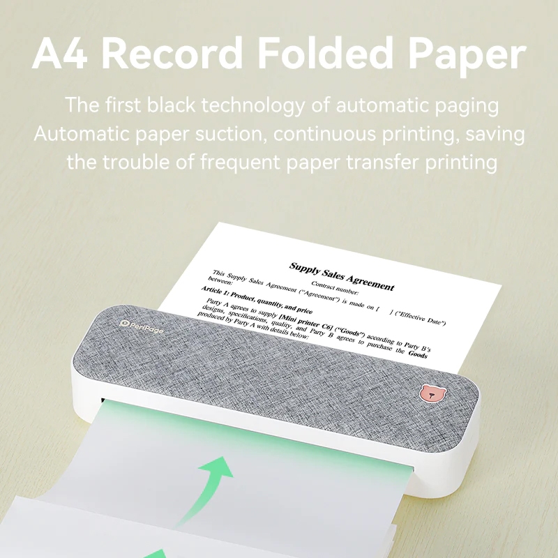 Peripage Mini Printer A40 GiftBox เครื่องปริ้นพกพาไร้สาย กล่องของขวัญเครื่องพิมพ์ขนาดเล็ก