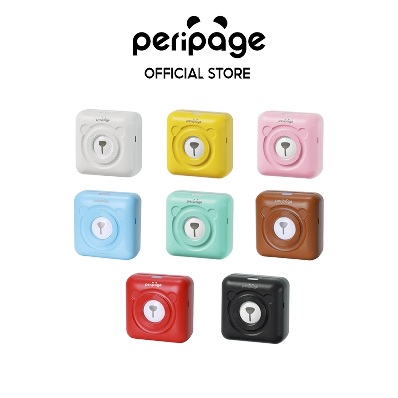 Peripage Mini Printer A6 เครื่องปริ้นพกพาไร้สาย