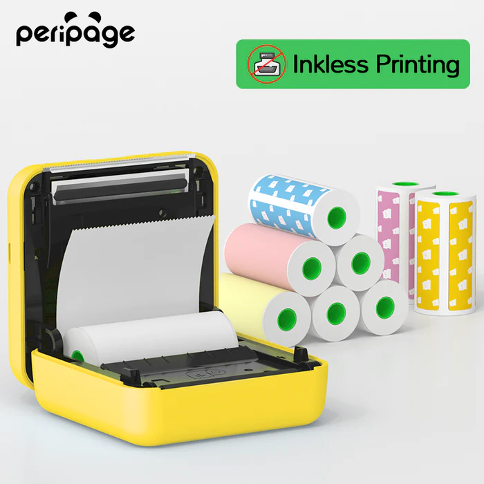 Peripage Mini Printer A6 GiftBox เครื่องปริ้นพกพาไร้สาย กล่องของขวัญเครื่องพิมพ์ขนาดเล็ก