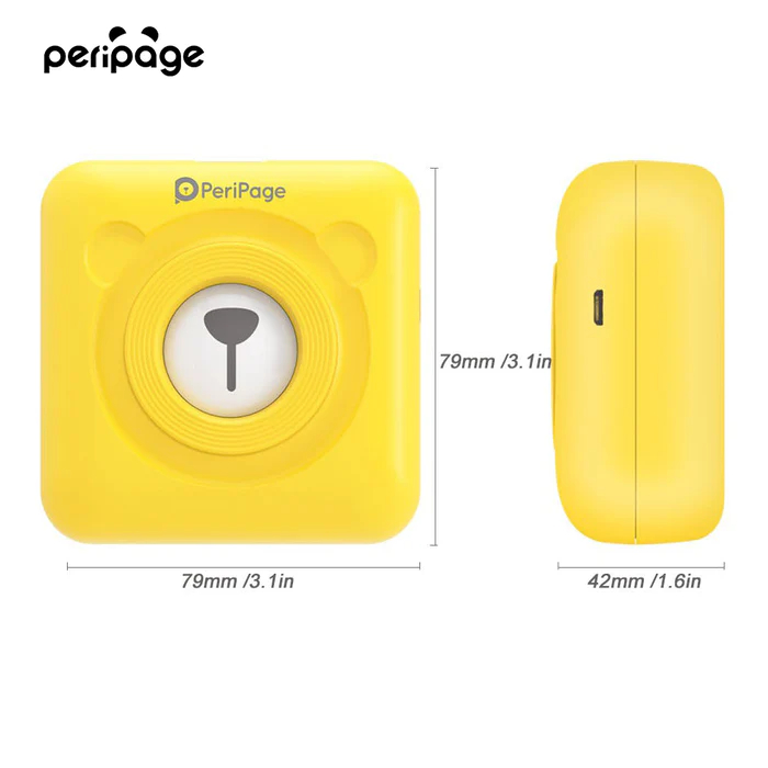 Peripage Mini Printer A6 GiftBox เครื่องปริ้นพกพาไร้สาย กล่องของขวัญเครื่องพิมพ์ขนาดเล็ก