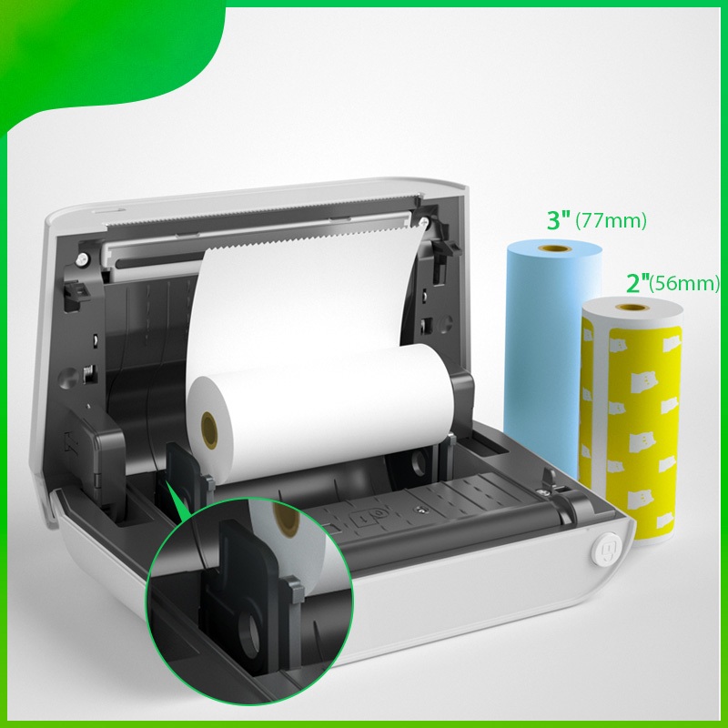 Peripage Mini Printer A9 เครื่องปริ้นพกพาไร้สาย