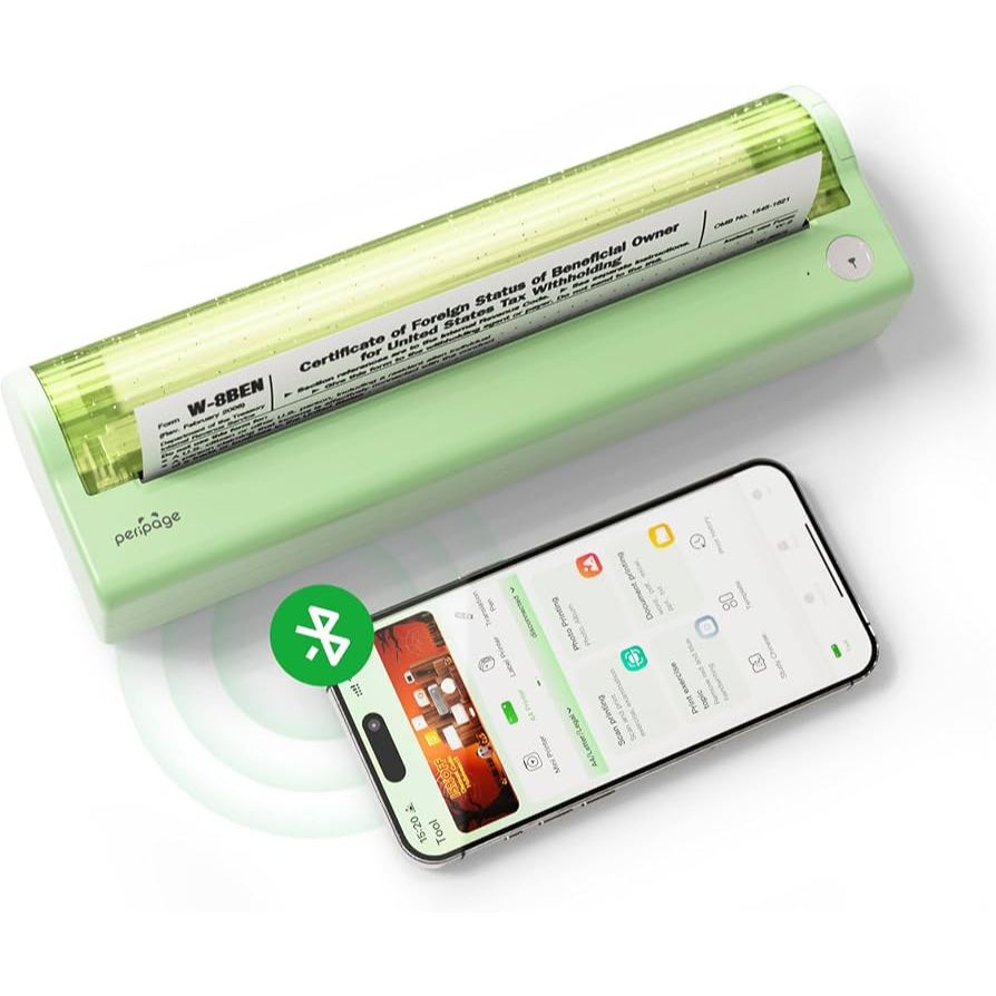 Peripage P80 Portable เครื่องปริ้นพกพาไร้สาย
