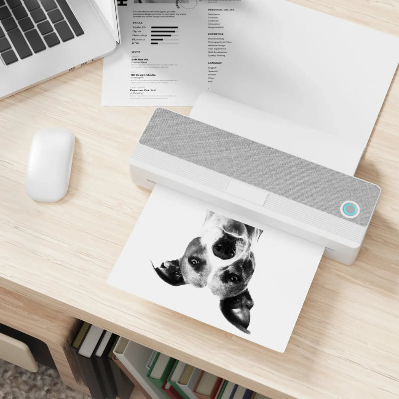 Peripage Printer P81 เครื่องปริ้นพกพาไร้สาย 203DPI