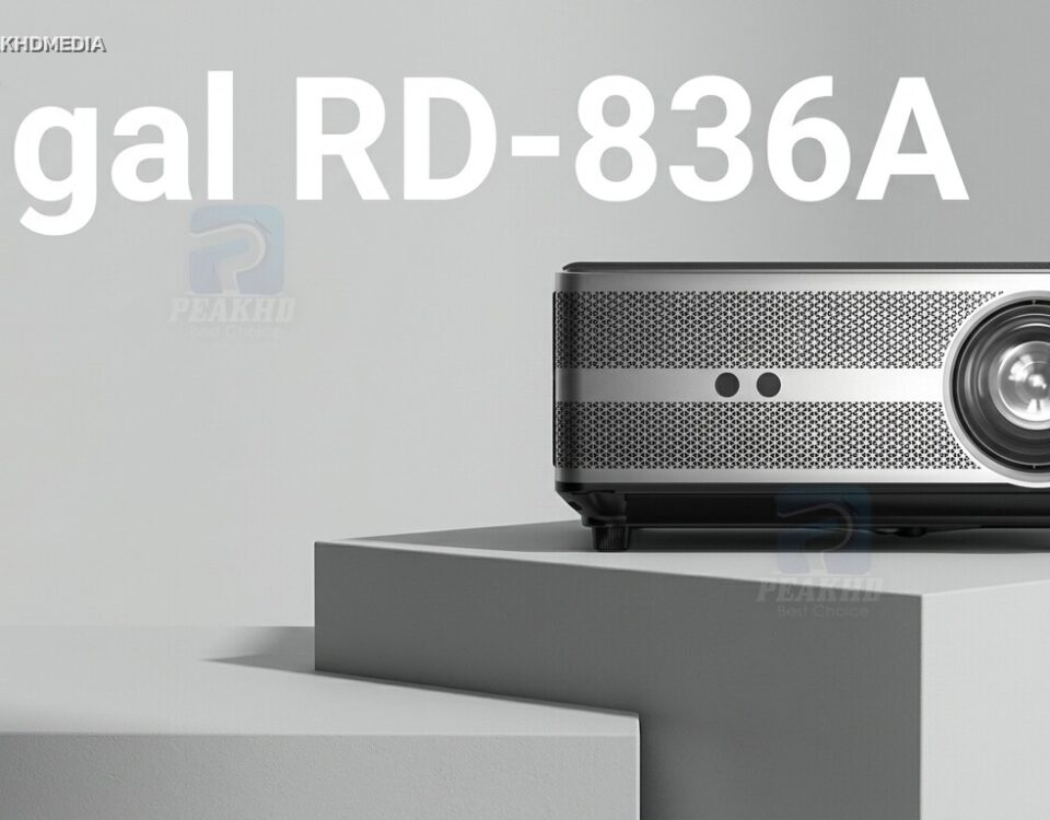 รีวิว Rigal RD-836A โปรเจคเตอร์ Full HD Auto Focus ~530 ANSI Android 9
