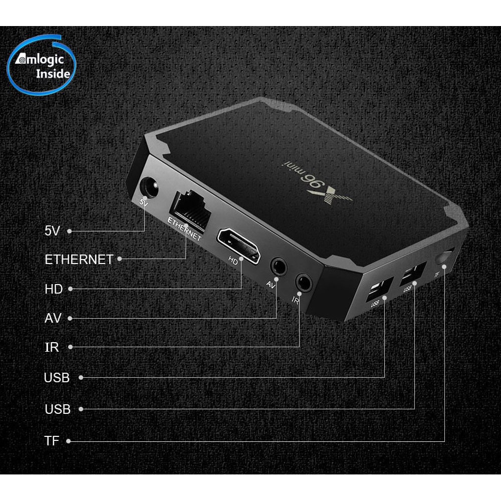 X96 mini 2Gb/16GB + Air mouse + HDMI 2.0 PeAK