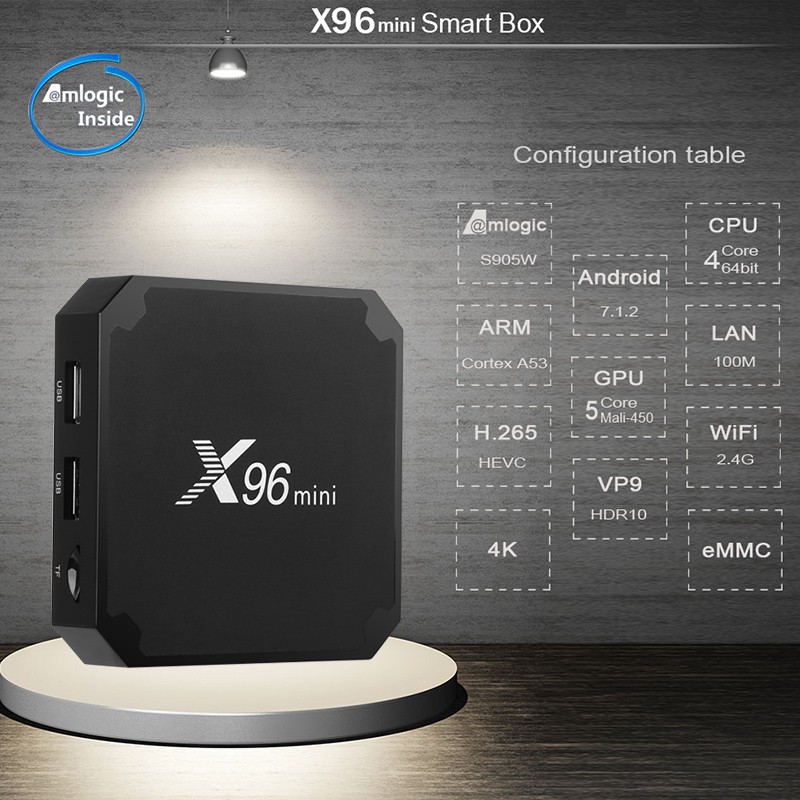 X96 mini 2Gb/16GB + Air mouse + HDMI 2.0 PeAK